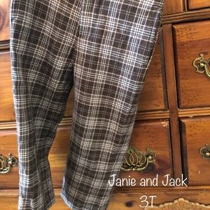 Plaid dress pants 3T